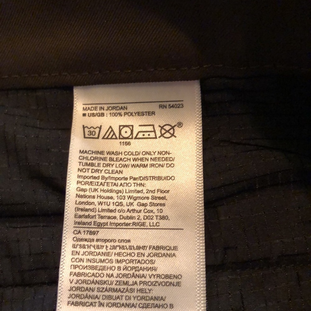 BR STANDARD Wrinkle Resistant Stretch Water Resistant Breathable Size 32R - Picture 11 of 12